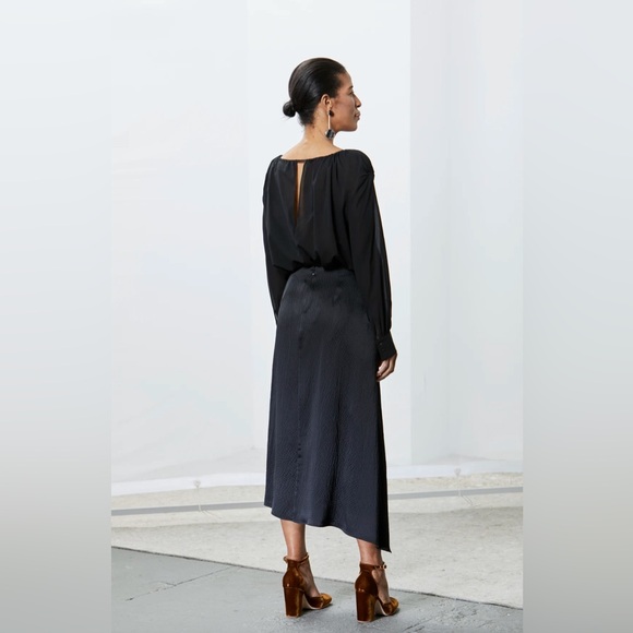 Rachel Comey Nightcap Silk Skirt, Black, Size 2, Gently worn, In great condition - Picture 5 of 5